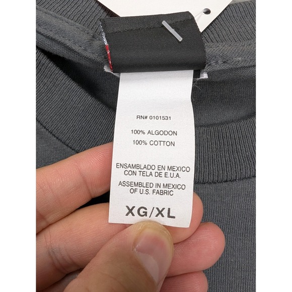 Vintage Marvel Ghost Rider Shirt Mens XL Gray Graphic Tee 2004 Mad Engine 2000s - Picture 5 of 9